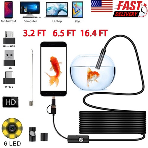 6led usb snake endoscope - 6led,
