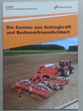 KVERNELAND u-drill Universal Säkombination Sämaschinen Prospekt Traktor