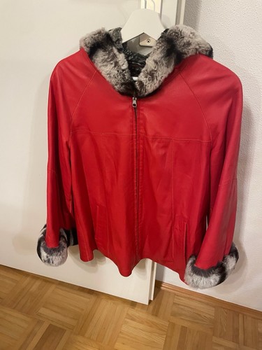 Damenlederjacke mit echtpelz - damenlederjacke,