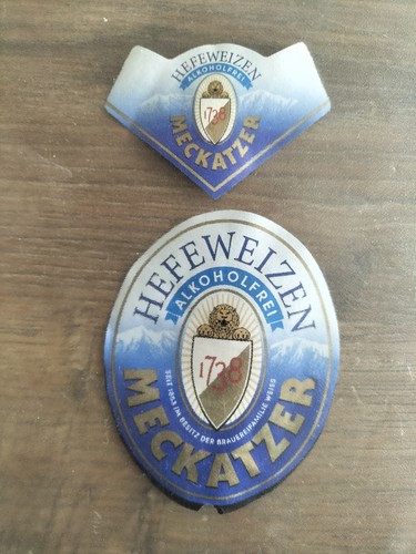 Bieretikett meckatzer - bieretikett,
