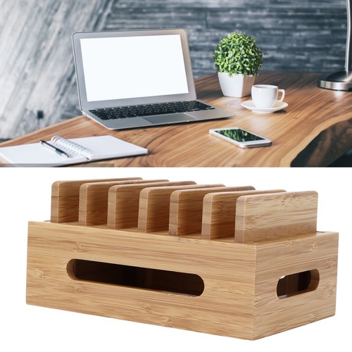 Handy dockingstation aus holz - handy,