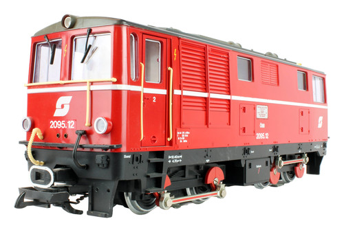Lgb spur obb diesellok rot - g,