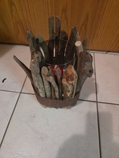 Treibholz Windlicht Groß