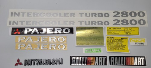 Mitsubishi pajero aufkleber - mitsubishi,