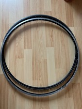 Weinmann concave rim 700C, 36H, Hookless, Black, 80s, Made in Belgium VINTAGE