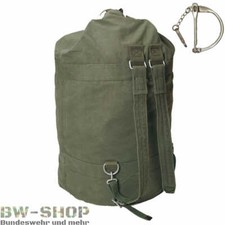 ORIGINAL BUNDESWEHR SEESACK 120L MIT VERSCHLUSSBÜGEL OLIV BW TRANSPORTTASCHE