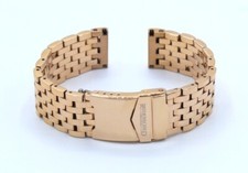 Riedenschild Uhrenarmband Uhrband Edelstahl massiv 20mm rosegoldfarben