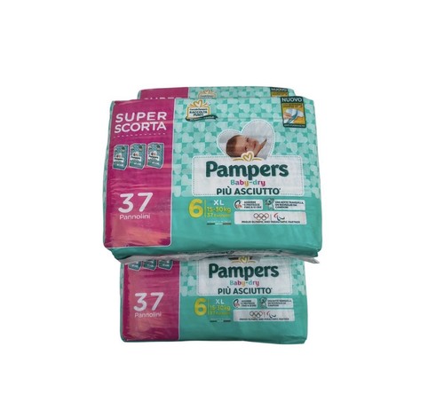 Pampers baby dry - gr., 6