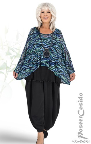 Lagenlook oversize shirt - lagenlook,