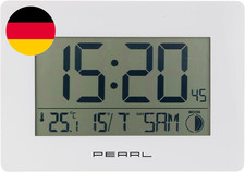 PEARL Digitale Funk Wanduhr