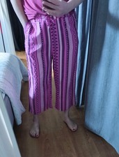 Gr.42 Bunte Sommerhose Pink