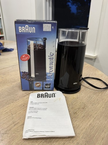Braun aromatic coffee grinder - braun,