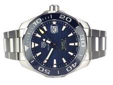 TAG Heuer Aquaracer 300M WAY201B.BA0927 Full Set Neuwertiger Zustand!