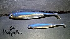 Raubfaktor Finesse Fish / blau / 12 cm / 5 Stück, Softlure, Gummifisch, angeln