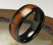 Holzring Herren Stahl Wolfram