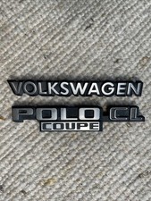 Typenschild Volkswagen VW Polo