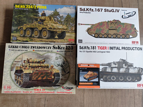 Modellbau konvolut 1 48 - modellbau, 1/35