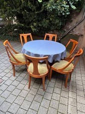 Esstisch, Kirsche massiv, Stilmöbel gebraucht, 6 Stühle, Tisch ausziehbar