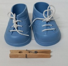 Puppenschuhe Zapf Kreation 8,5 cm blau gebraucht