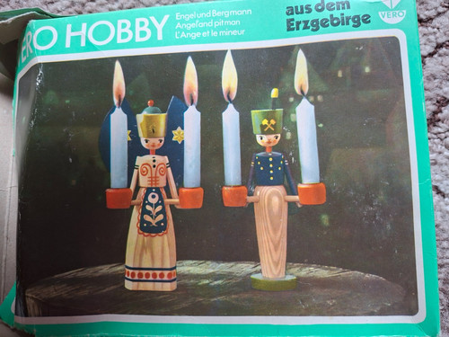 Bastelset engel und - engel, bergmann