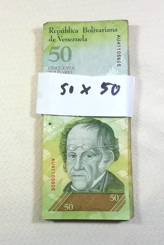 Banknoten venezuela x 50 - banknoten,
