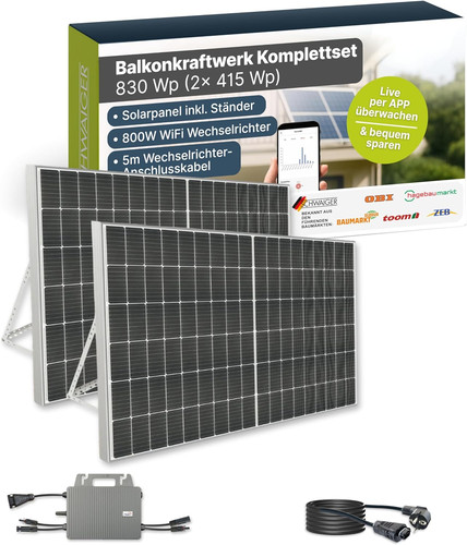 Schwaiger balkonkraftwerk - schwaiger,