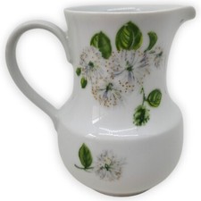 Kahla Milchkännchen Kännchen Vintage Porzellan DDR Milchkanne 10 cm Blume Dekor