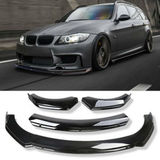 Spoilerschwert Frontspoiler Spoilerlippe Schwarz glänzend für 3er E90/E91