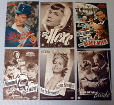 6 IFB-FILMPROGRAMME * NATIONAL - KONVOLUT - SAMMLUNG - 50er-Jahre    