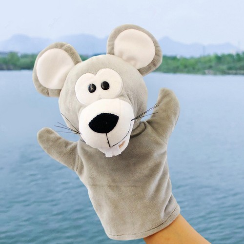 Maus handpuppe mit beweglichem - mit,