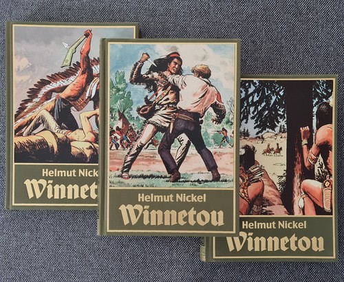 Winnetou helmut nickel - winnetou, 1-3