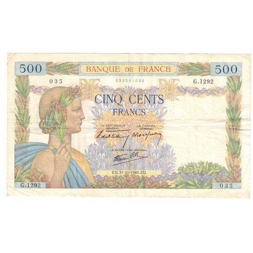 Frankreich 500 francs - frankreich,, la