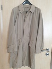 PAOLO NEGRATO Herren Trenchcoat Beige Größe 46 Top Gepflegt