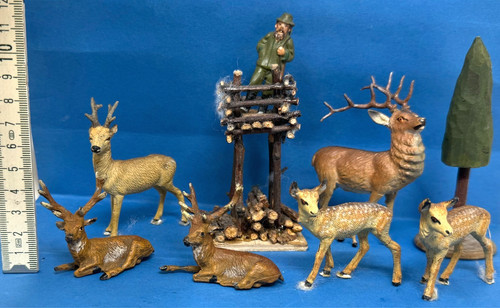 Winterlandschaft tiere figuren - tiere,