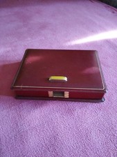 Zettelkästchen Zettelbox Notizzettel Kasten Zettel Schachtel Weinrot