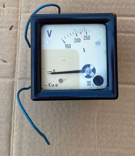 250v voltmeter analog - ac,