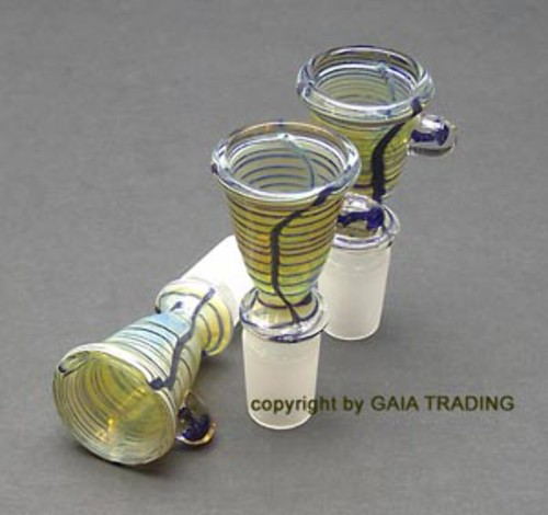 Colour glas kopf - kopf, 18,8mm