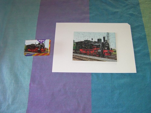 Mini puzzle eisenbahn aus den - puzzle,