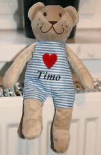 Bärchen Stofftier Teddy Bär Fabler Björn mit Wunschname