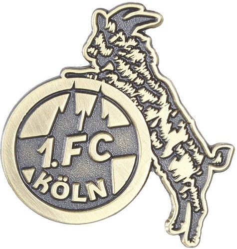 Köln pin retro - fc, logo