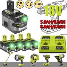 4x 18V 8,0Ah Akku für RYOBI