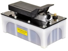 Pneumatische Hydraulikpumpe Pneumatikantrieb Wippenschalter 3,2Liter Tank 01429