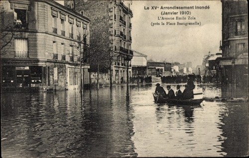 Postkarte paris vaugirard - xv,