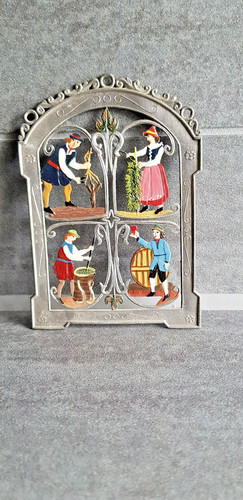 älteres zinn bild - älteres, zinn-bild