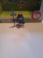 Schlumpf Schlümpfe -    mit Hellebarde