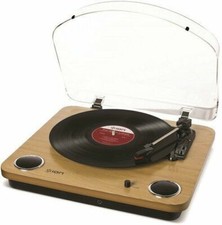 ION Audio Max LP Retro Plattenspieler - Holz