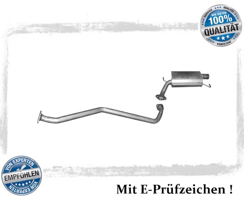 Auspuffanlage mazda 1 - auspuffanlage, 1.8