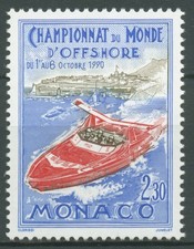 Monaco 1990 Offshore-Motorboot-WM 1978 postfrisch