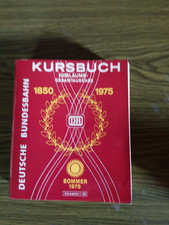 DB Kursbuch Jubiläumsausgabe Sommer 1975