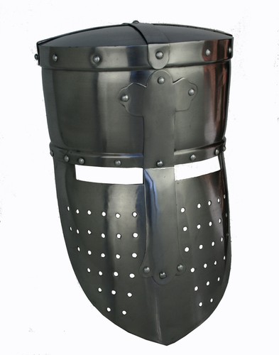Topfhelm ritterhelm kalotte - ritterhelm,